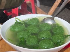 翡翠圆子汤-柏合黄记豆腐皮饭店