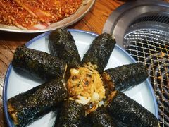 -明洞阿姨·韩式酱蟹烤肉·创意料理(三元桥店)