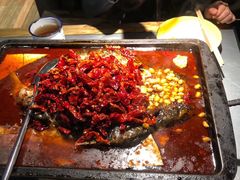重庆豆花烤鱼-探鱼·鲜青椒爽麻烤鱼(钟楼众汇广场店)