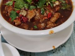 水煮牛肉-北大地皖峰饭馆
