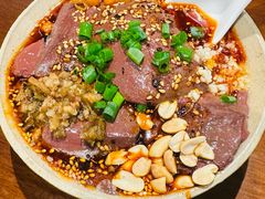 特色秘制红油血旺-谢老五跷脚牛肉·非遗传承店