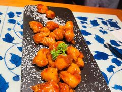 雪花糖醋里脊-绿茶餐厅(布吉万象汇店)