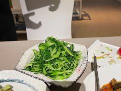青炒鸡毛菜-T館·花园艺术餐厅