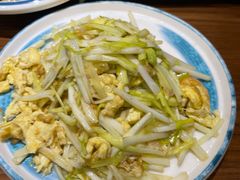 韭黄炒鸡蛋-雪乡阁东北农家菜(颛桥约好休闲街店)