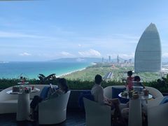 -海棠湾仁恒皇冠度假酒店-270°海景餐厅