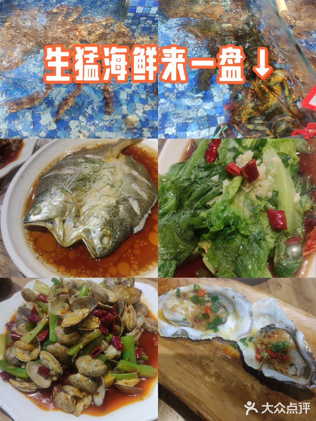 今天我是海鲜控！