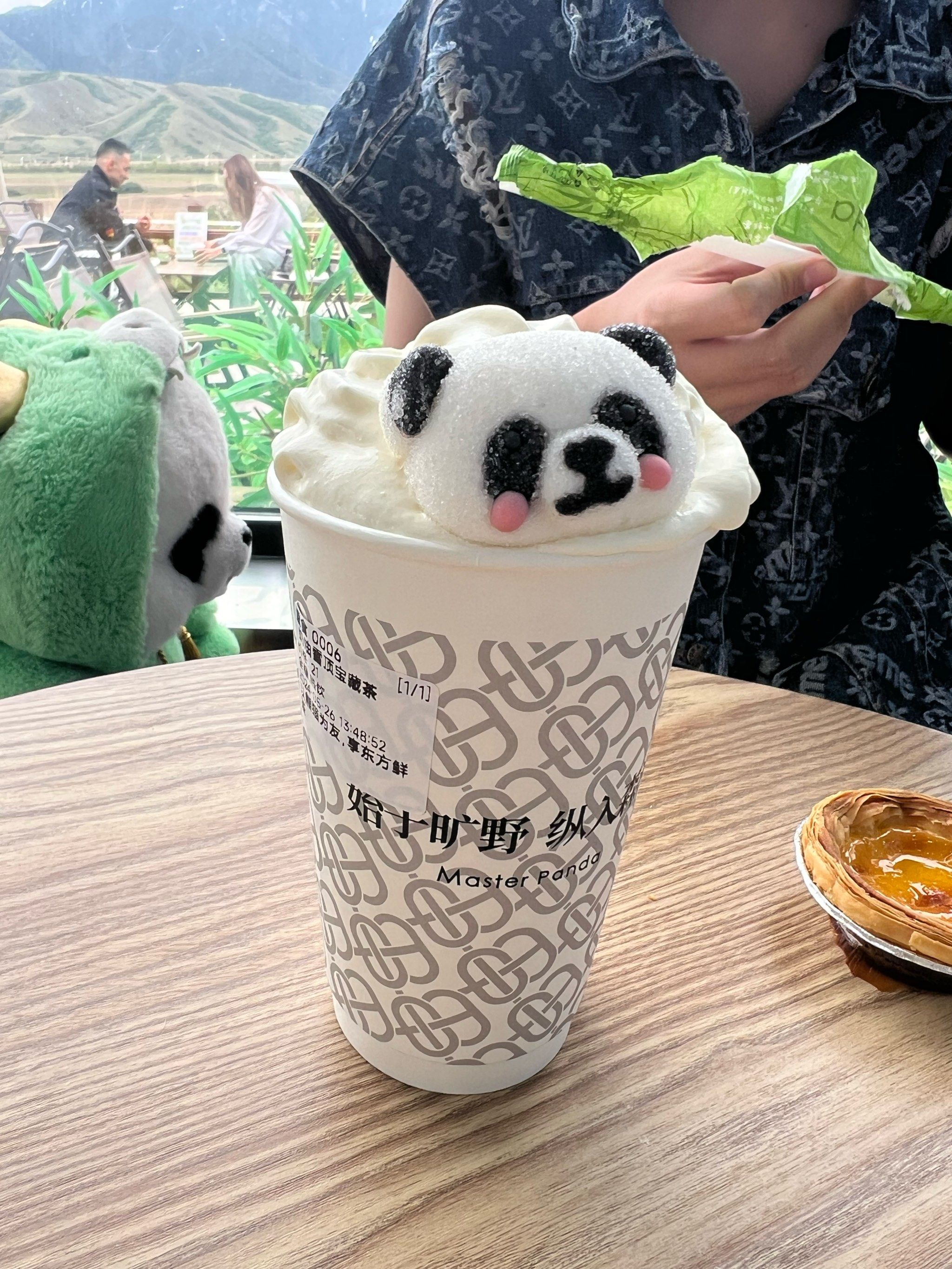 熊猫奶茶,超级萌又好喝