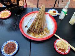 秘制独家油碟-罗小虎油炸串串