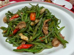 小炒扁豆角-大铁勺新津菜(迎水道店)