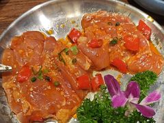 -明洞阿姨·韩式酱蟹烤肉·创意料理(三元桥店)