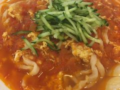 鸡蛋西红柿面-永记和味豆浆大王(内蒙医院店)