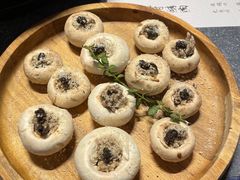 烤口蘑-草家酱蟹炭火烤肉店(珲春南路一店)