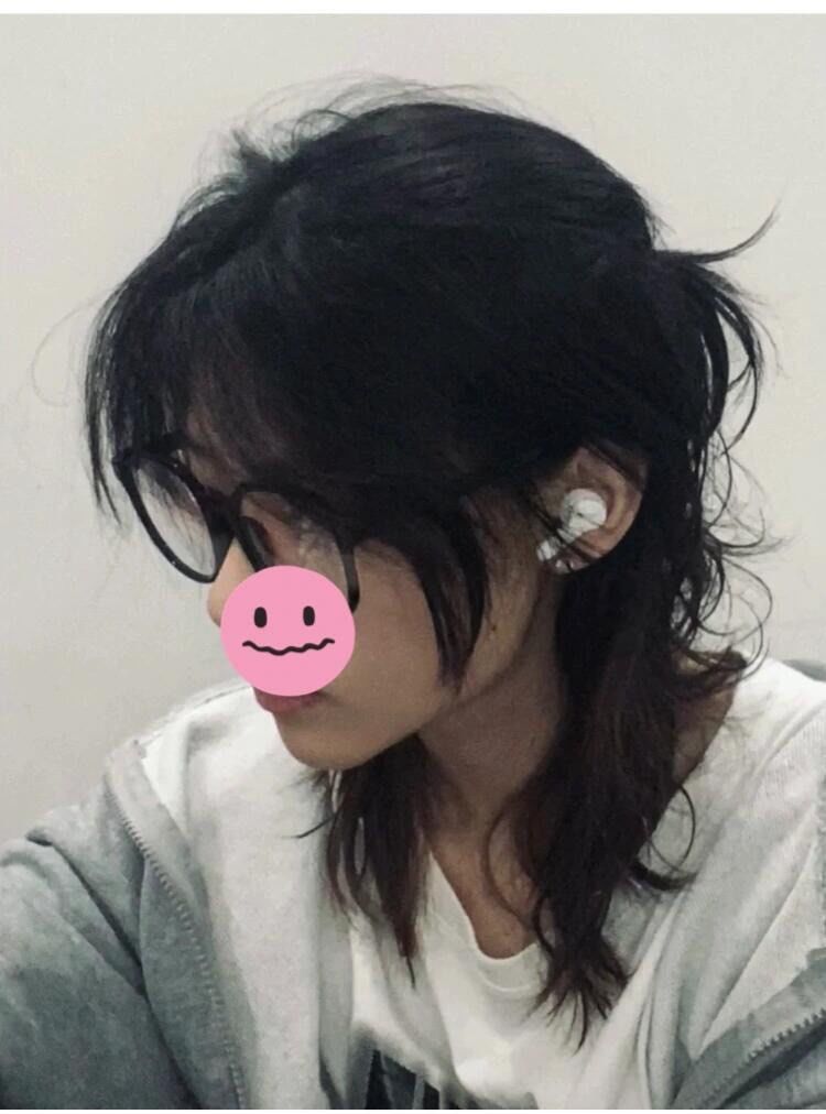 狼尾半扎武士头