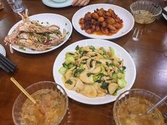 青菜肉丝年糕-红灯笼龙凤饭店(宁波老字号店)