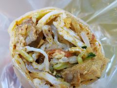 素卷馍加把子肉和卤蛋-安徽阜阳卷馍(西单店)