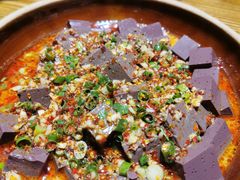 辣子蒜羊血-三姐妹餐厅(曲江店)