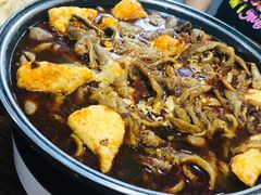 -老红桥炸灌肠牛肚锅烧烤(定福庄店)