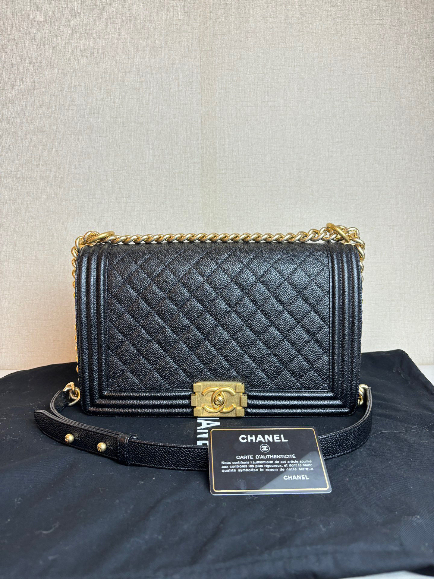 全新香奈儿leboy中大号