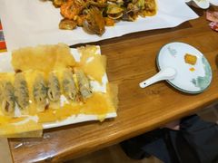 -东来菜馆•手抓海鲜家常菜•海鲜锅贴(鸽子窝店)