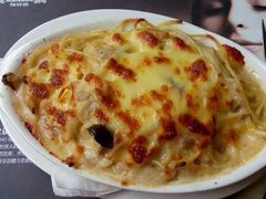 法式奶油蘑菇焗面-manabe (共和新路店)