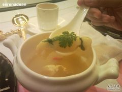 竹荪玉米浓汤-飞天大厦清真餐厅