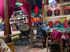 大堂-老滇山寨•云南特色菜•地方菜•民族风情歌舞表演(金碧店)