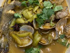 黄鱼茄子顿蚬子-小郭私房菜·海肠捞饭店(学士街店)