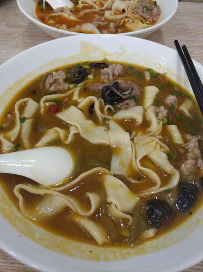 洁鲜手工面块-"对于喜欢吃面食的我,看到手工面块这几个字.