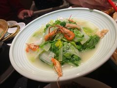 腐皮杭白菜-老头儿油爆虾·知味杭州(爱琴海购物中心)
