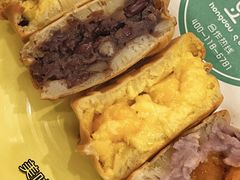 鲜奶芒果粒-红豆Q醇·新派车轮饼 铜锣烧(健康路店)