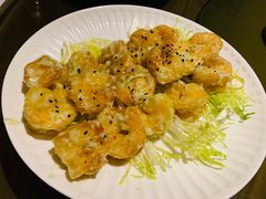 芥味芝麻虾球-玫瑰厅上海菜(兴国路店)