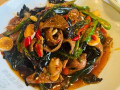 血皮菜炒猪肝-冯记豆花店(健翔桥店)