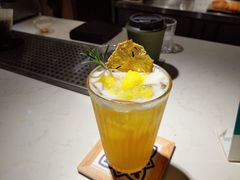 金菠萝冰茶-Oasis coffee燕谷咖啡(公信店)