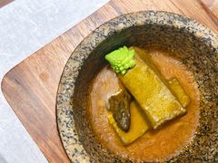 羊肚菌烧黑豆腐-无味舒食(思南公馆店)