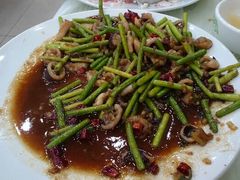 蒜薹八代-天津乾毓德饭庄·清真传统炒菜·海鲜烧烤(咸阳路店)