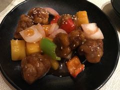 水蜜桃咕咾肉-上海金桥红枫万豪酒店-万豪中餐厅