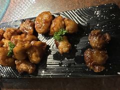 雪花糖醋里脊-绿茶餐厅(华联万柳店)