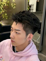 -海文先生国潮烫染男士理发馆