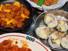 鸡子十生蚝十鹌鹑蛋-飞尝蚝·顺德菜·鱼生(顺德总店)