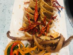 蒜香鱿鱼-烹然四季椰子鸡火锅(团结湖总店)