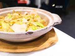 猪油渣炒牛心菜-眉州东坡(上海中心店)