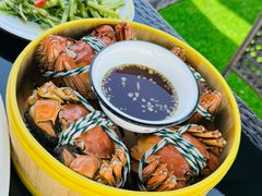 阳澄湖大闸蟹-七的湖·晚芳亭·阳澄湖农家菜·大闸蟹(莲花岛店)