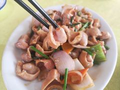 姜葱炒鱼肚-红炎炎农家菜老字号(金水台店)