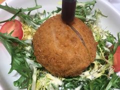 酥炸猪肉裹温泉蛋-胜博殿日式炸猪排(西红门店)