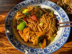 鸡蛋火腿肠炒面-东大桥小国抻面烧烤(长通路店)