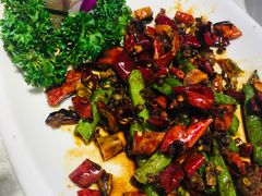 杭椒干菜四季豆-阿英煲(凉城路店)