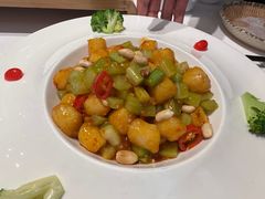 西芹炒鲜贝-天福苑(崇宁路店)