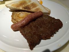 牛扒加煎蛋下午茶套餐-龙记烧腊茶餐厅(常德路店)