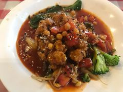 无骨烤鱼饭-北方工业大学学生餐厅