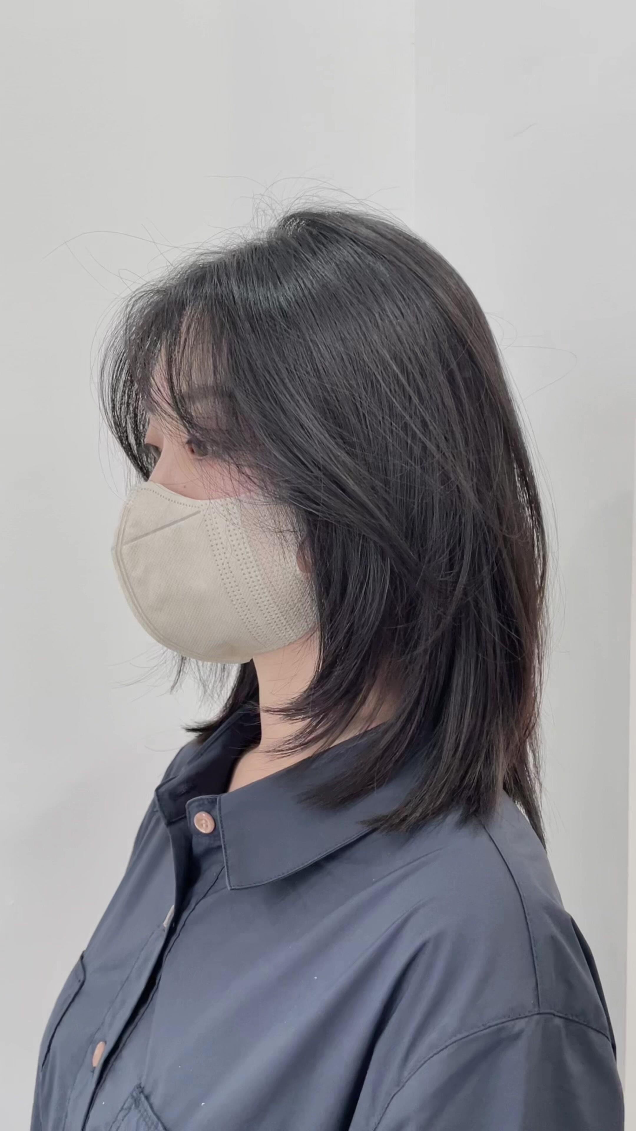 好看的高层次中短发锁骨发